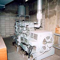 非常用発電機更新工事の画像