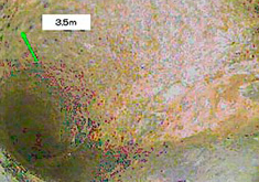 汚水管錆コブ削落工事2の画像