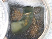 排水機能状態の確認